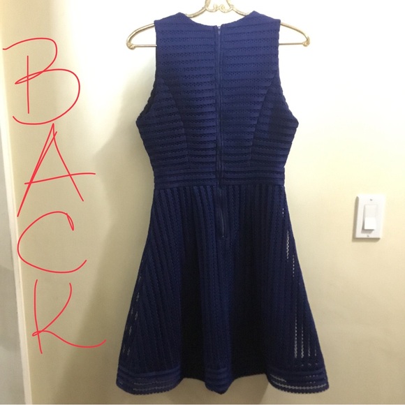 NWOT Gorgeous Pink Martini royal blue lace dress - Picture 7 of 15